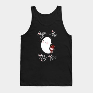 Cute Ghost You Are My Boo Valentines Day Tank Top